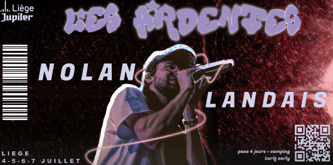 Les Ardentes — Invitation