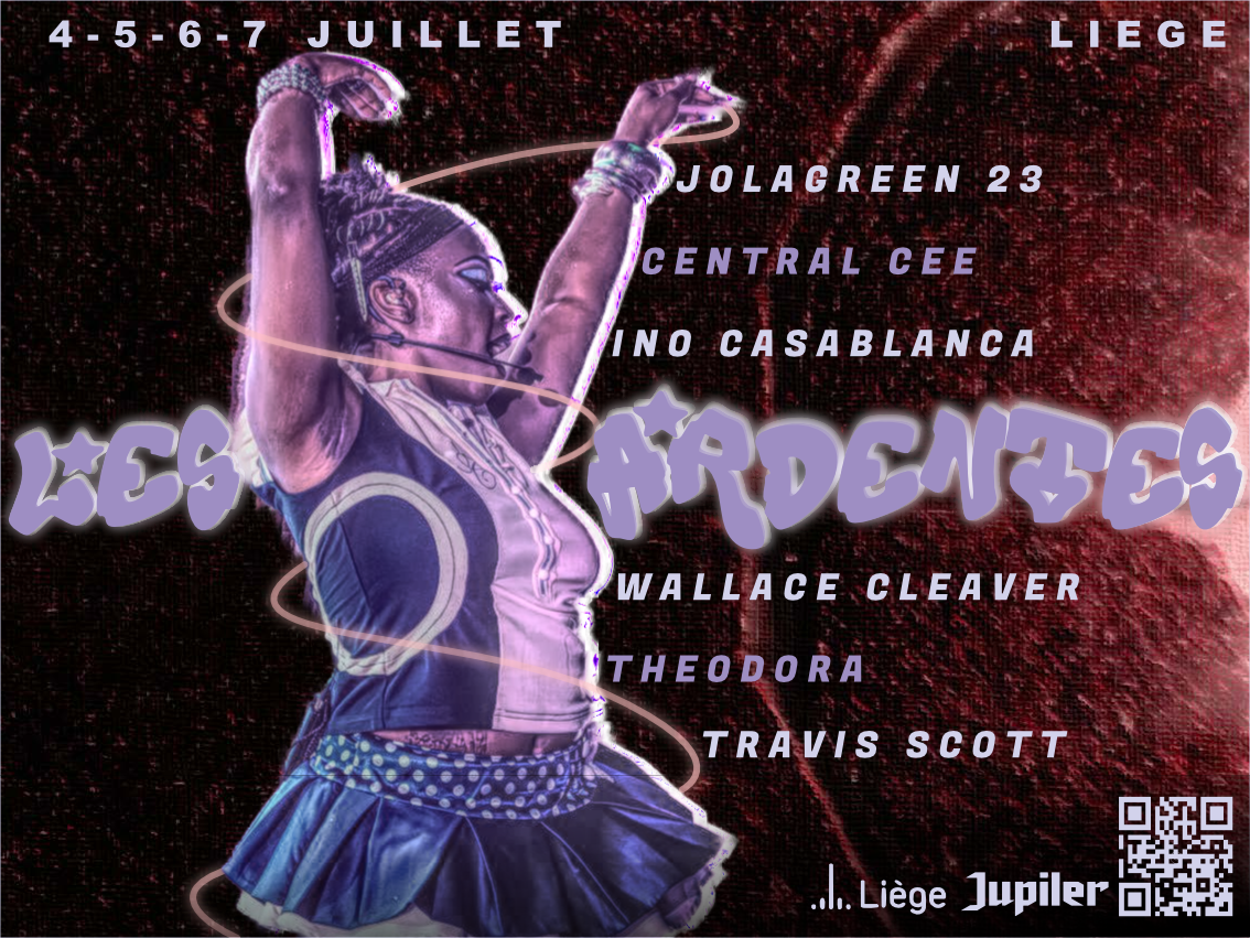 Les Ardentes — Couverture / rendu